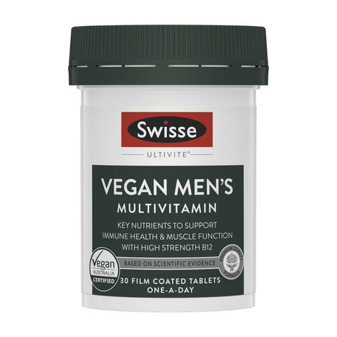 Swisse Ultivite Vegan Men's Multivitamin