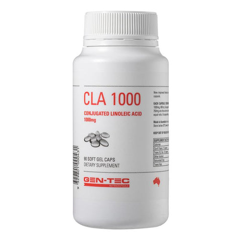 Gen-tec Nutrition CLA 1000 - Fitness Fanatic Supplements Australia