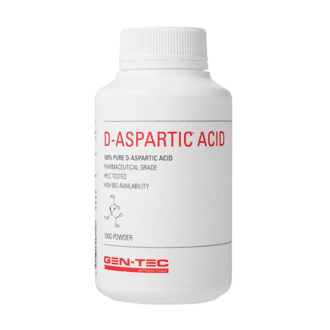 Gen-tec Nutrition D-Aspartic Acid - Fitness Fanatic Supplements Australia