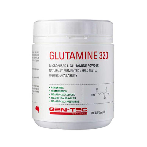 Gen-tec Nutrition Glutamine - Fitness Fanatic Supplements Australia