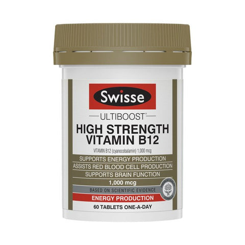 Swisse Ultiboost High Strength Vitamin B12
