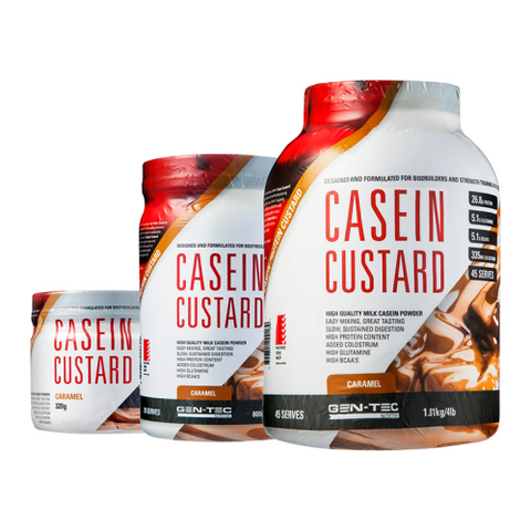 Gen-Tec Nutrition Casein Custard - Fitness Fanatic Supplements Australia