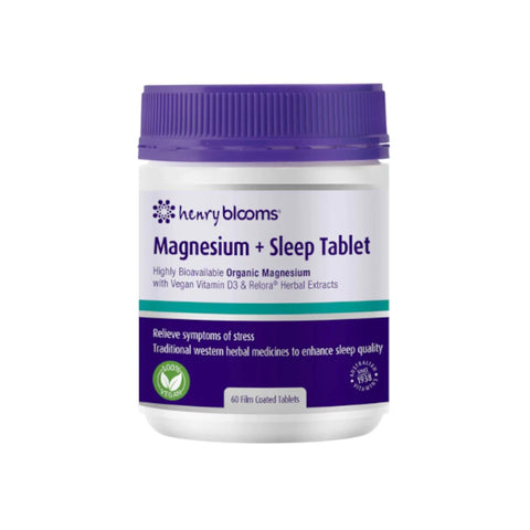Henry Blooms Magnesium + Sleep Tablet