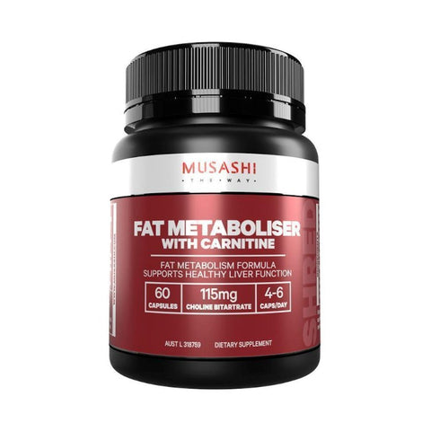 Musashi Fat Metaboliser + Carnitine