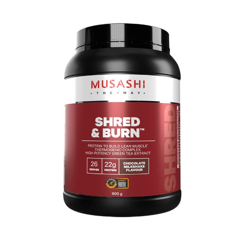Musashi Shred And Burn Protein Powder