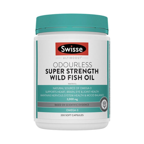 Swisse Ultiboost Super Strength Fish Oil 2000Mg