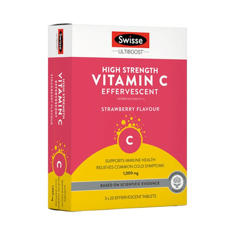 Swisse Ultiboost Vitamin C Effervescent Tablets