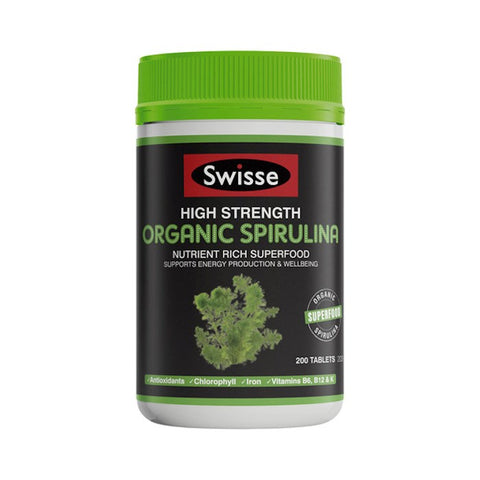 Swisse High Strength Organic Spirulina